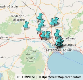 Mappa Via IV Novembre, 09010 Uta CA, Italia (11.9965)