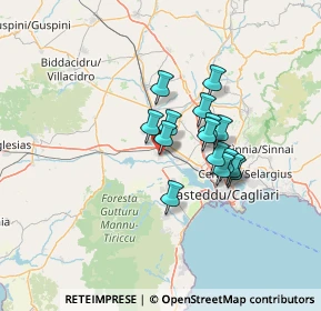 Mappa Via Regina Margherita, 09010 Uta CA, Italia (10.45267)