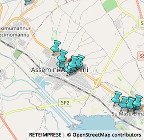 Mappa Strada Sesta, 09032 Assemini CA, Italia (2.23467)