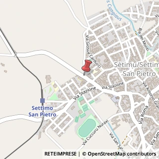Mappa Via Sa, 25, 09040 Settimo San Pietro, Cagliari (Sardegna)