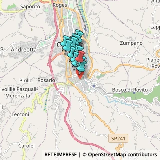 Mappa Lungobusento Oberdan, 87100 Cosenza CS, Italia (1.2965)