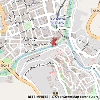 Mappa Via Giuseppe Garibaldi,  42, 87100 Cosenza, Cosenza (Calabria)