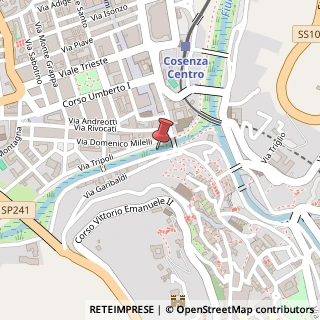 Mappa Piazza dei valdesi 7, 87100 Cosenza, Cosenza (Calabria)