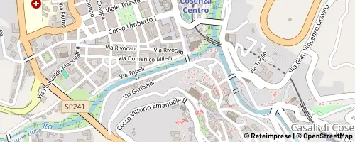 Mappa Cosenza