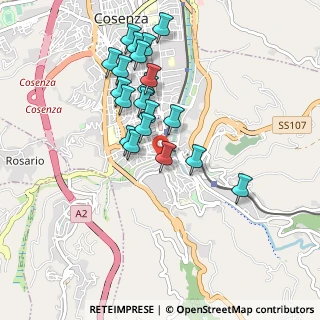 Mappa Lungobusento Oberdan, 87100 Cosenza CS, Italia (0.949)
