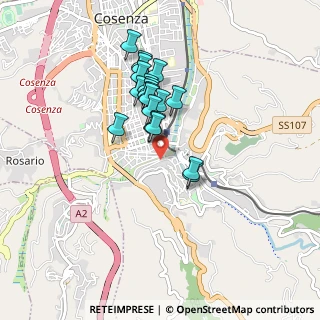 Mappa Piazza Valdesi Civico, 87100 Cosenza CS, Italia (0.7655)