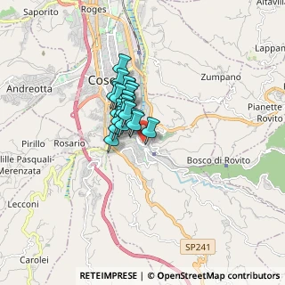Mappa Via Triglio, 87100 Cosenza CS, Italia (1.08368)