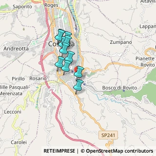 Mappa Via Triglio, 87100 Cosenza CS, Italia (1.50455)