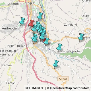 Mappa Via Triglio, 87100 Cosenza CS, Italia (1.592)