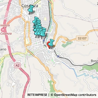 Mappa Via Giuseppe Marini Serra, 87100 Cosenza CS, Italia (1.01412)