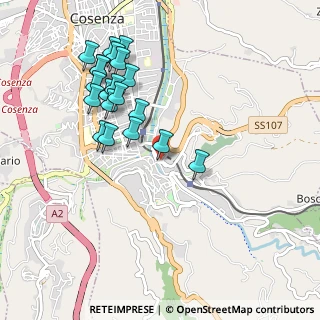 Mappa Piazza Tommaso Ortale, 87100 Cosenza CS, Italia (1.094)