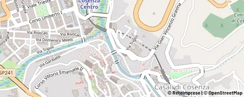 Mappa Cosenza