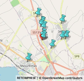 Mappa Ex Strada Statale 131 km, 09028 Sestu CA, Italia (1.48385)