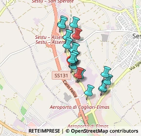 Mappa Ex Strada Statale 131 km, 09028 Sestu CA, Italia (0.6955)