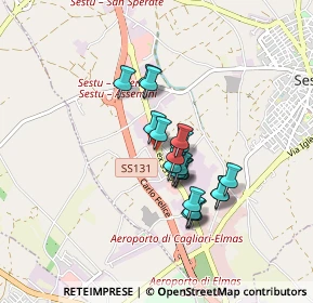 Mappa Ex Strada Statale 131 km, 09028 Sestu CA, Italia (0.7005)