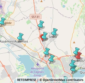 Mappa Ex Strada Statale, 09028 Sestu CA, Italia (5.6575)