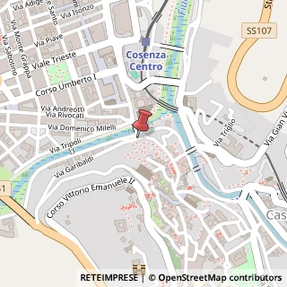 Mappa Piazza Dei Valdesi, 235, 237, Cosenza, Cosenza (Calabria)