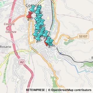 Mappa Via Santa Lucia, 87100 Cosenza CS, Italia (0.984)