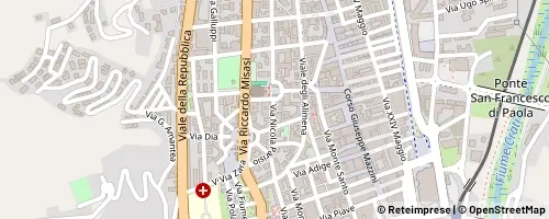 Mappa Cosenza