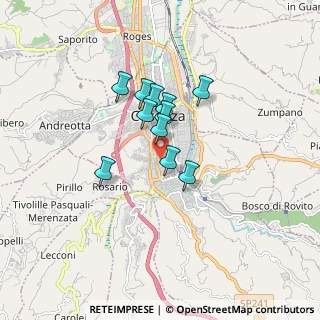 Mappa Viale Parisio, 87100 Cosenza CS, Italia (1.27273)