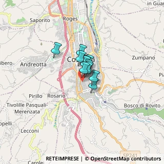 Mappa Viale Parisio, 87100 Cosenza CS, Italia (0.74083)