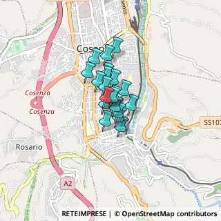 Mappa Corso G. Mazzini, 87100 Cosenza CS, Italia (0.462)