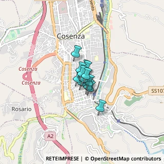 Mappa Corso G. Mazzini, 87100 Cosenza CS, Italia (0.31462)