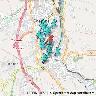 Mappa Piazza Principe Di Piemonte, 87100 Cosenza CS, Italia (0.597)