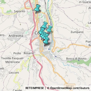 Mappa Piazza Principe Di Piemonte, 87100 Cosenza CS, Italia (1.22333)