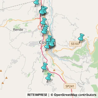 Mappa Corso Giuseppe Mazzini, 87100 Cosenza CS, Italia (4.02)