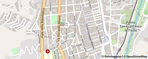 Mappa Cosenza