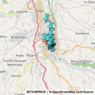 Mappa Via Calabria, 87100 Cosenza CS, Italia (0.61857)