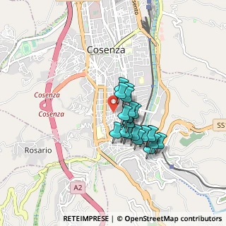 Mappa Via Calabria, 87100 Cosenza CS, Italia (0.6685)