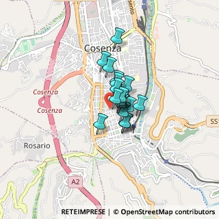 Mappa Via Alimena F., 87100 Cosenza CS, Italia (0.4475)