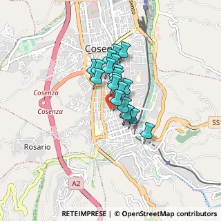 Mappa Via Calabria, 87100 Cosenza CS, Italia (0.5615)
