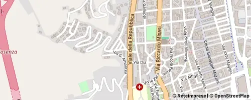 Mappa Cosenza