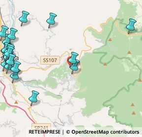 Mappa Camigliatello Silano, 87058 Spezzano della Sila CS, Italia (6.9895)