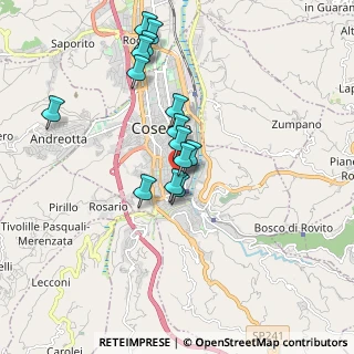 Mappa Via Duca degli Abruzzi, 87100 Cosenza CS, Italia (1.79)