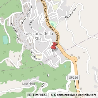 Mappa Via G. Saragat, 25, 87058 Spezzano della Sila, Cosenza (Calabria)