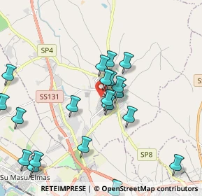 Mappa Via Ottaviano Augusto, 09028 Sestu CA, Italia (2.3565)