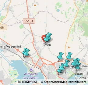 Mappa Via Ottaviano Augusto, 09028 Sestu CA, Italia (5.44917)