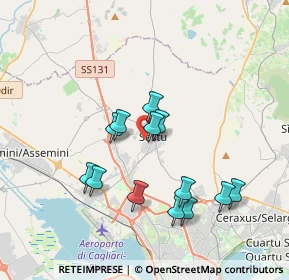 Mappa Via Ottaviano Augusto, 09028 Sestu CA, Italia (3.67538)