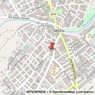 Mappa Via Cagliari, 83, 09028 Sestu, Cagliari (Sardegna)