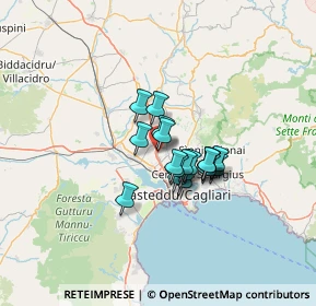 Mappa Ex ss 131 km 10 traversa, 09028 Sestu CA, Italia (8.93526)