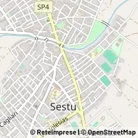 Kaart Sestu