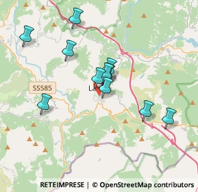 Mappa Piazza Insorti D'Ungheria, 85044 Lauria PZ, Italia (3.49)