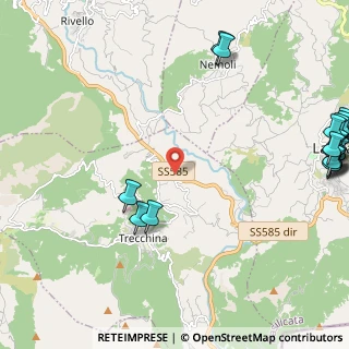 Mappa Contrada Santa Caterina, 85049 Trecchina PZ, Italia (3.751)