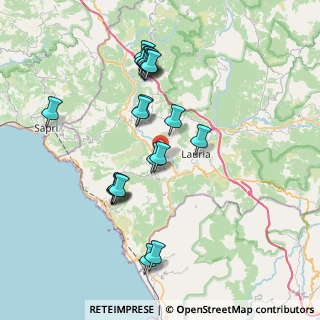 Mappa Contrada Santa Caterina, 85049 Trecchina PZ, Italia (7.9825)