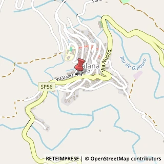Mappa Via V. Emanuele, 28, 08040 Talana, Nuoro (Sardegna)