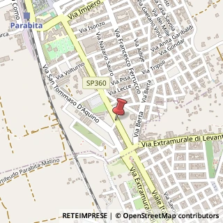 Mappa Via Provinciale Matino, 73052 Parabita LE, Italia, 73052 Parabita, Lecce (Puglia)